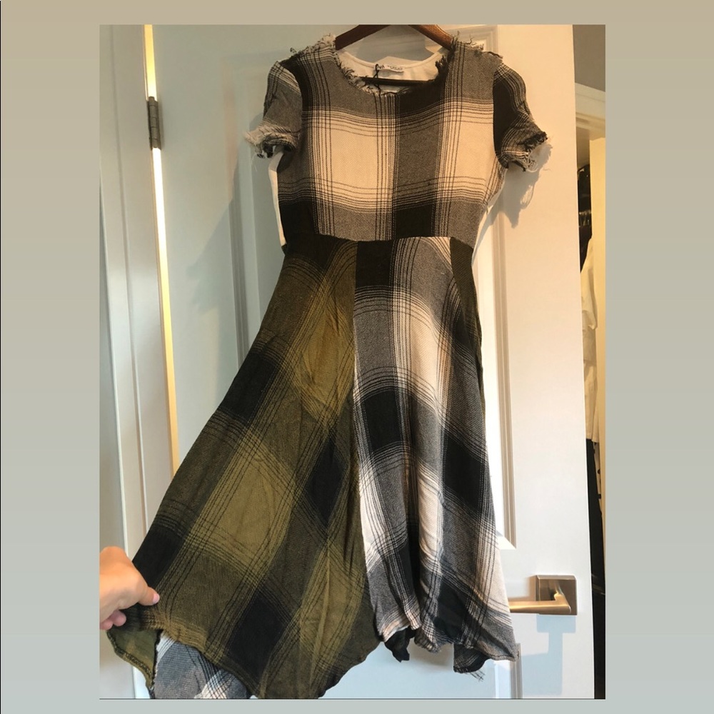 Zara Plaid Dress